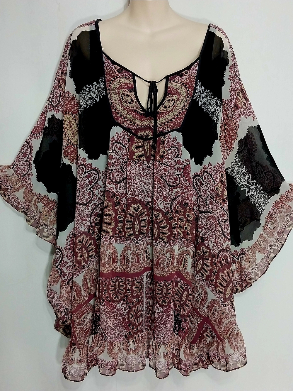 🔵BOGO FREE🔵 Free People Dress/Long Tunic Flowy Sz M